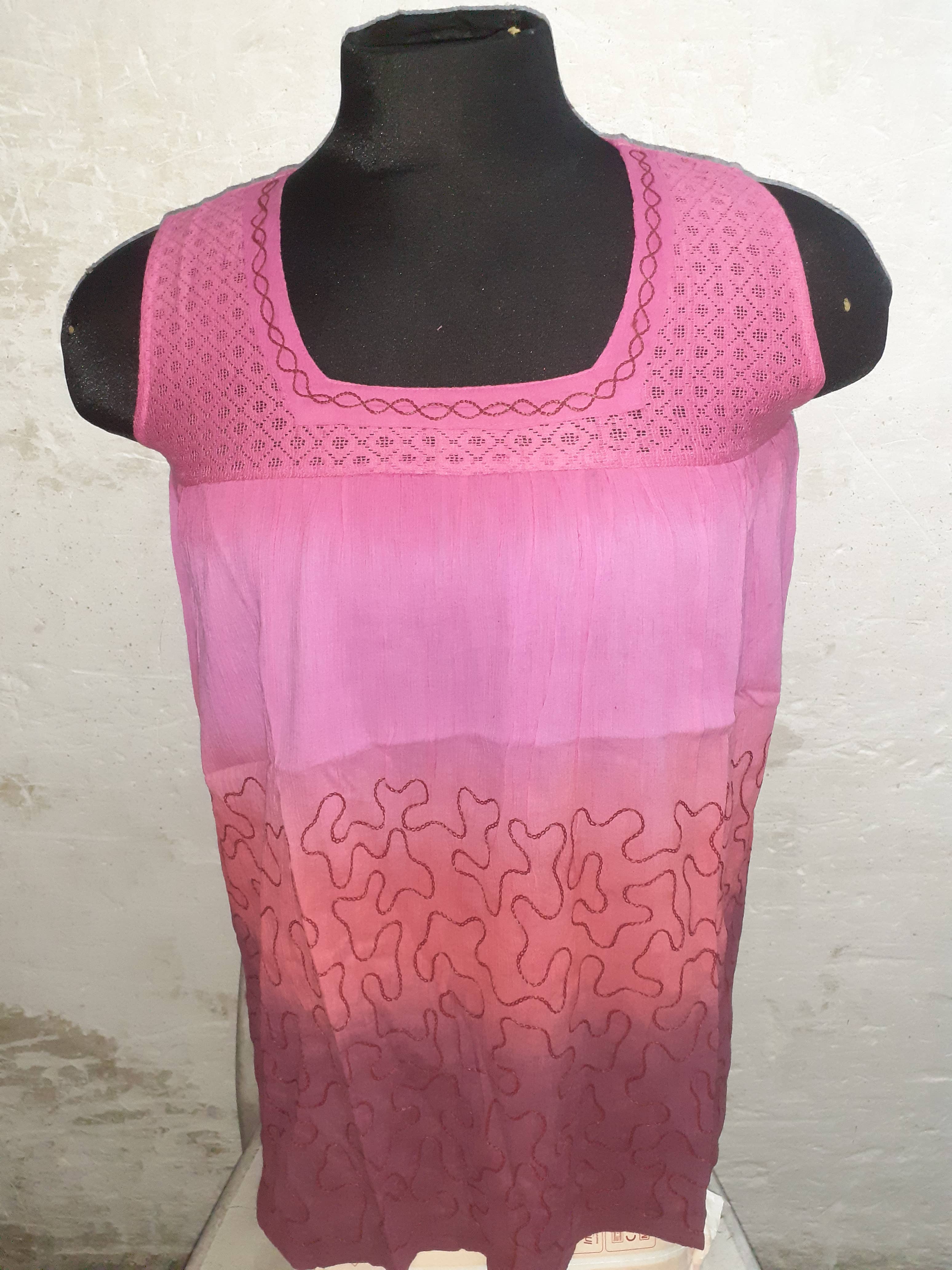 Blusa de mujer combinada-0