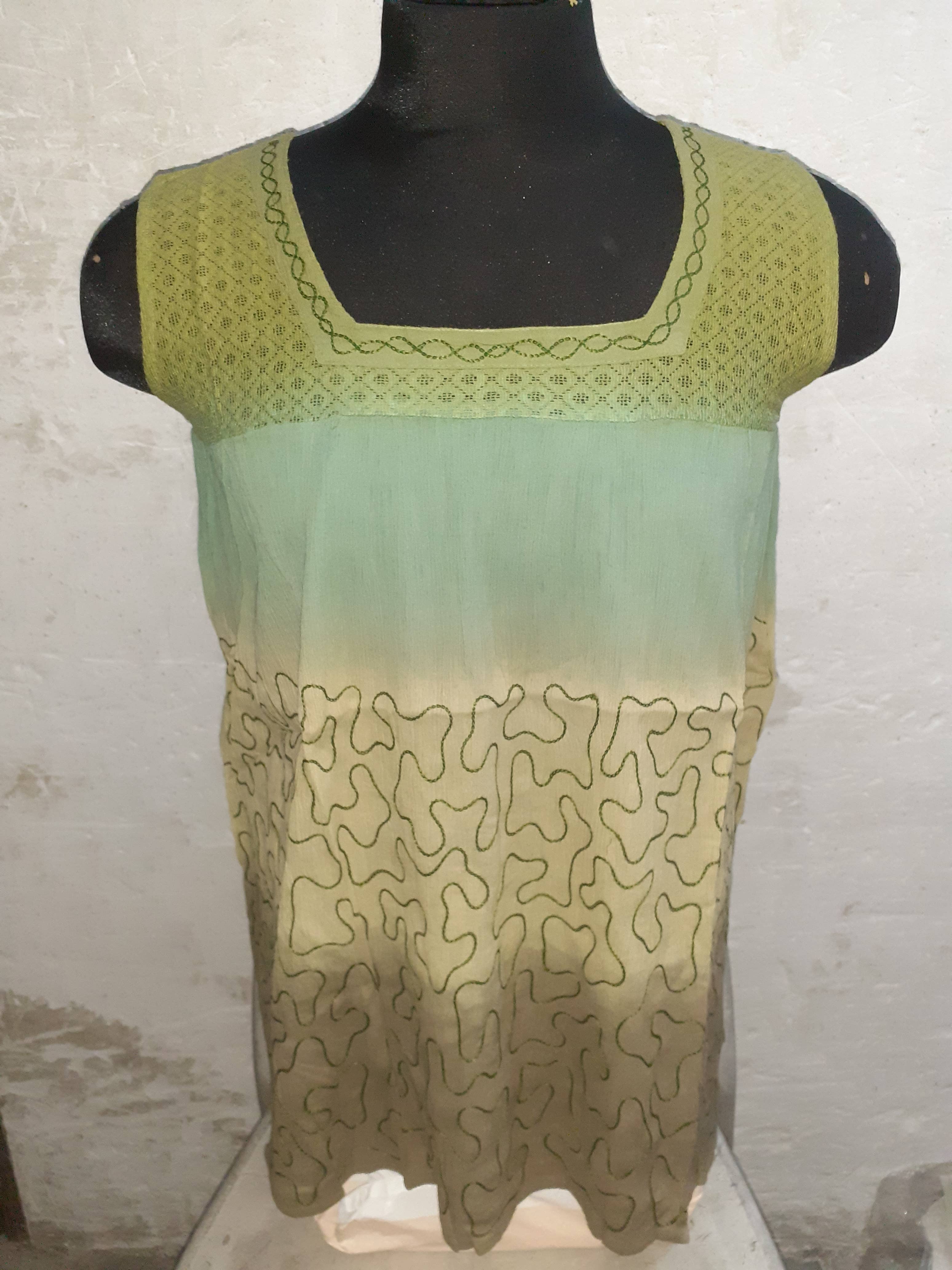 Blusa de mujer combinada-1