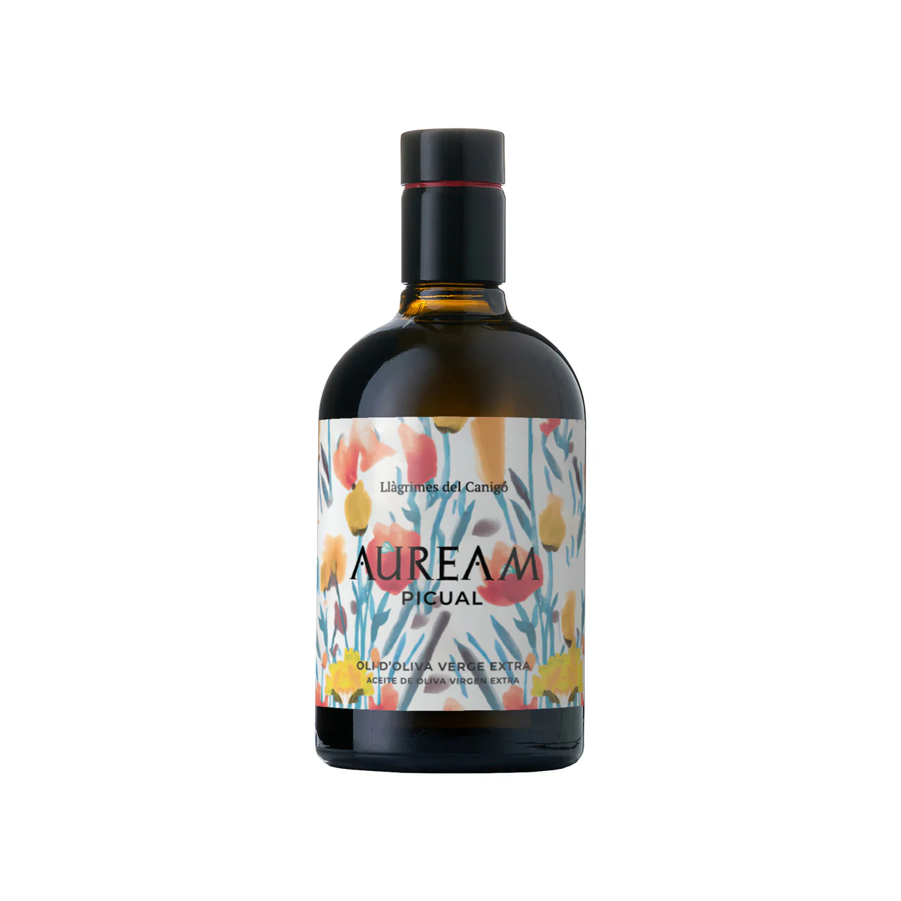 Auream Picual – Premium Spanish Extra Virgin Olive Oil (EVOO) 500ml (16.9 fl oz) – Llàgrimes del Canigó