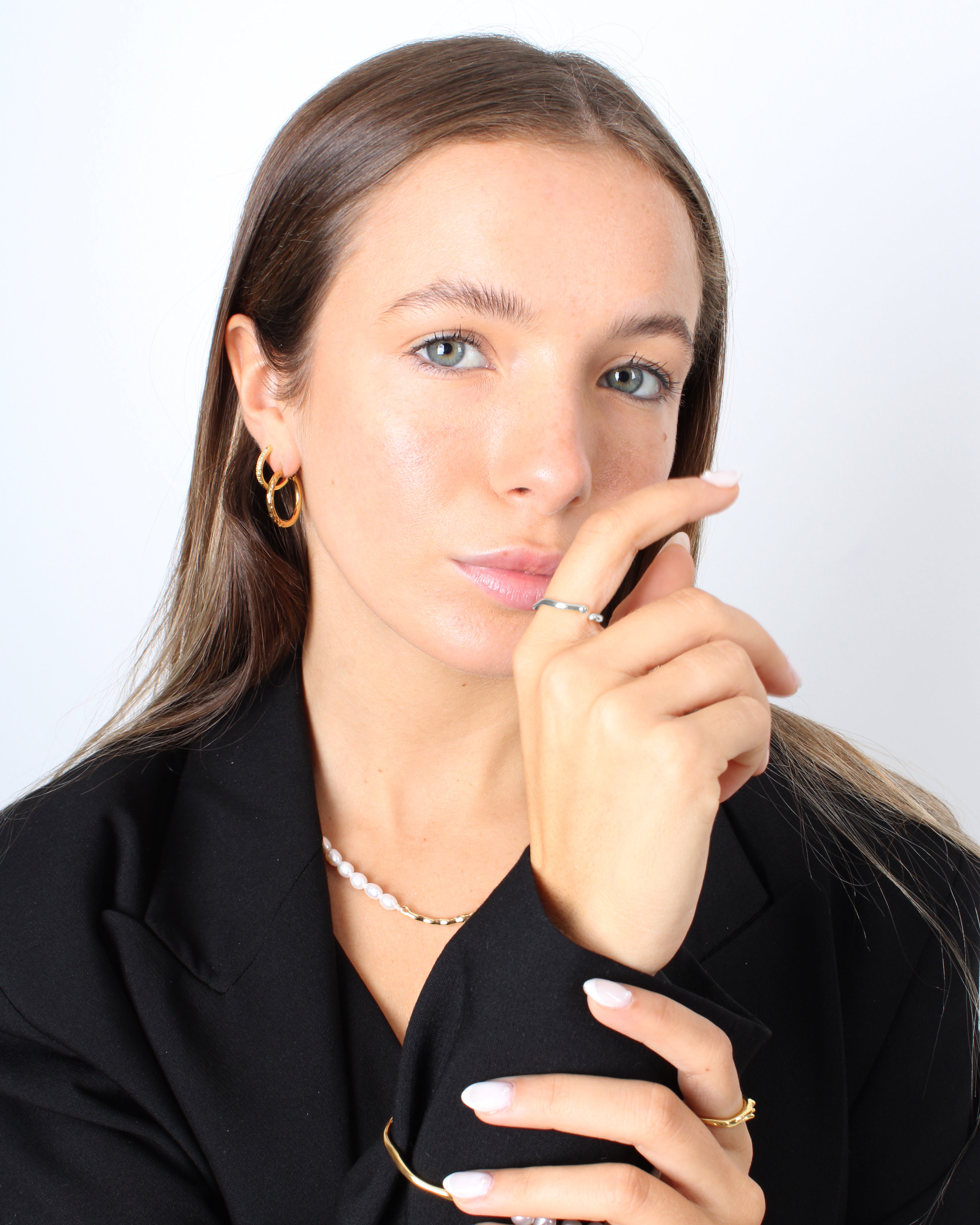 Anillo Tokio Plateado-3