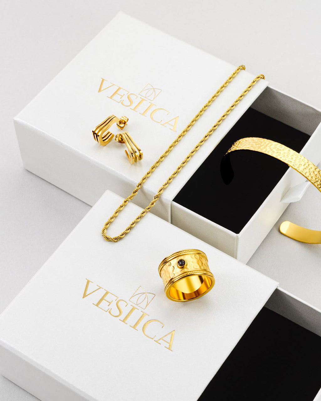 Brazalete Bamboo Plateado