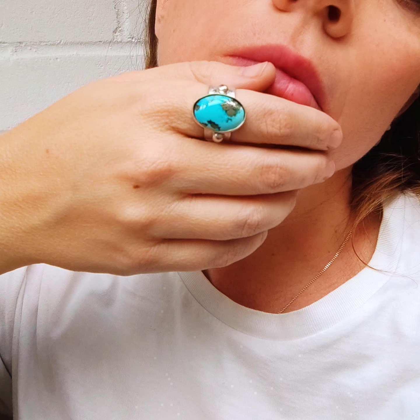 Anillo Celeste Ajustable-0