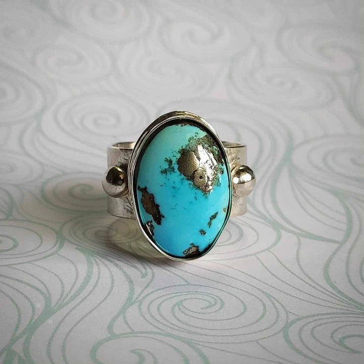 Anillo Celeste Ajustable-3